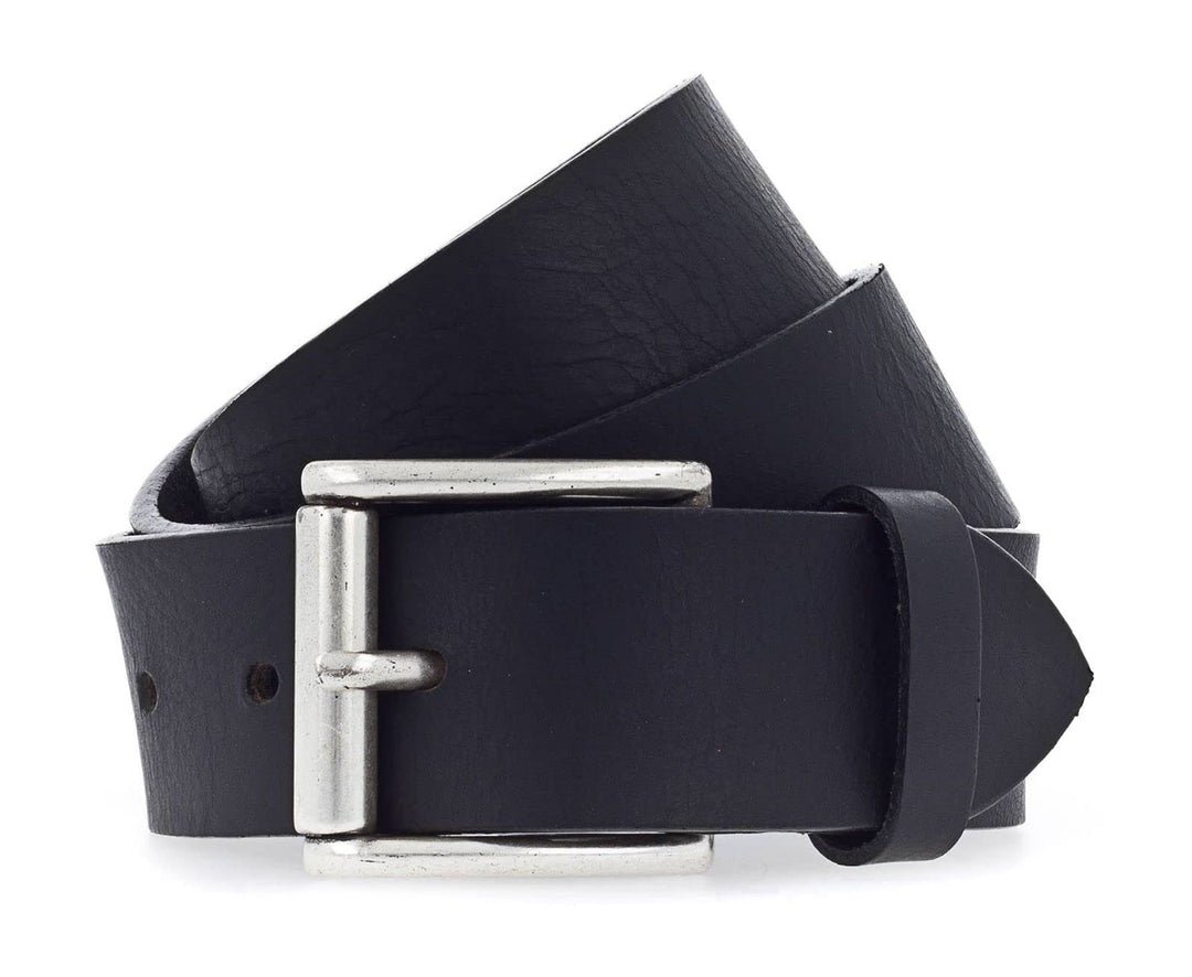 Vanzetti 40mm Leather Belt W140 Black - kürzbar