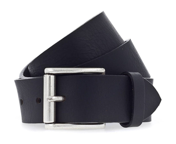 Vanzetti 40mm Leather Belt W140 Black - kürzbar
