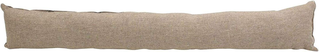 Zugluftstopper Eule, 90 cm lang, in Canvas-Optik und Karo-Stoff, Fensterdichtung, Türdichtung, Isoli