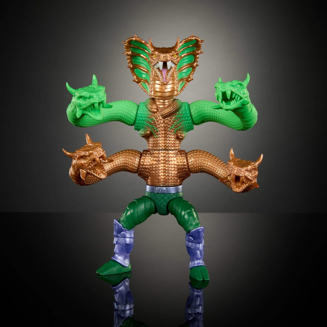 Masters of the Universe Origins Turtles of Grayskull Deluxe Actionfigur, beweglicher mutierter König
