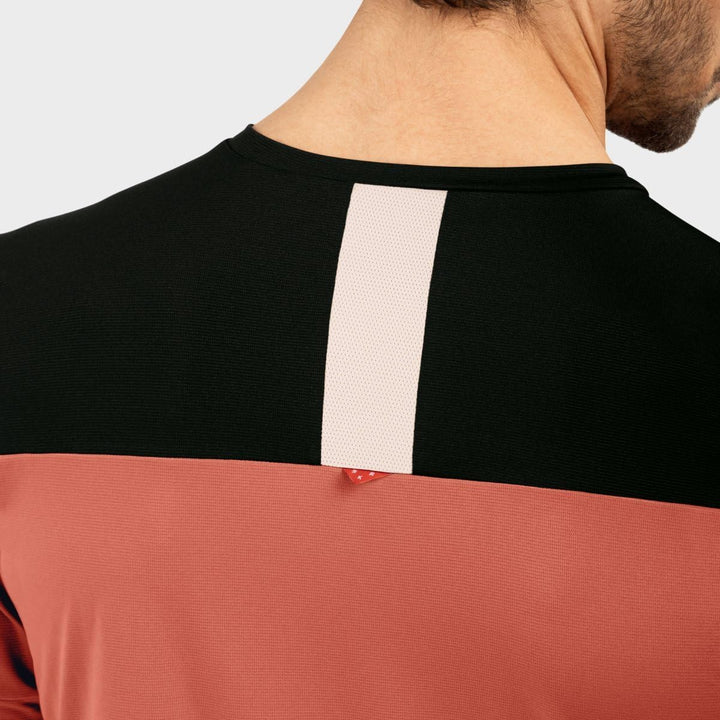 SIROKO - Gravel Technisches T-Shirt Tushar - M - Lehm/Schwarz