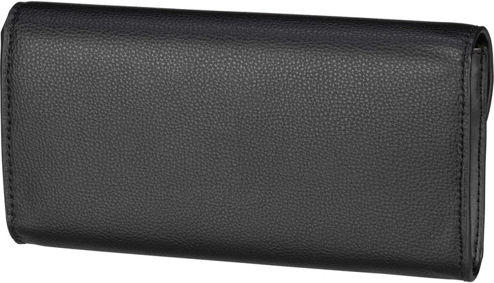 Tommy Hilfiger Damen Tommy Life Large Wallet Reisezubehör-Bi-Fold-Brieftasche, Schwarz