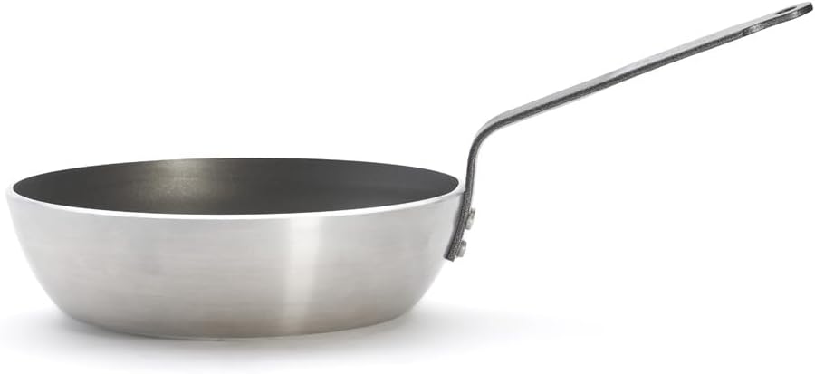 De Buyer Choc Stielkasserolle mit Antihaftbeschichtung, Durchmesser, H 7-8188.24, Antihaft-Aluminium