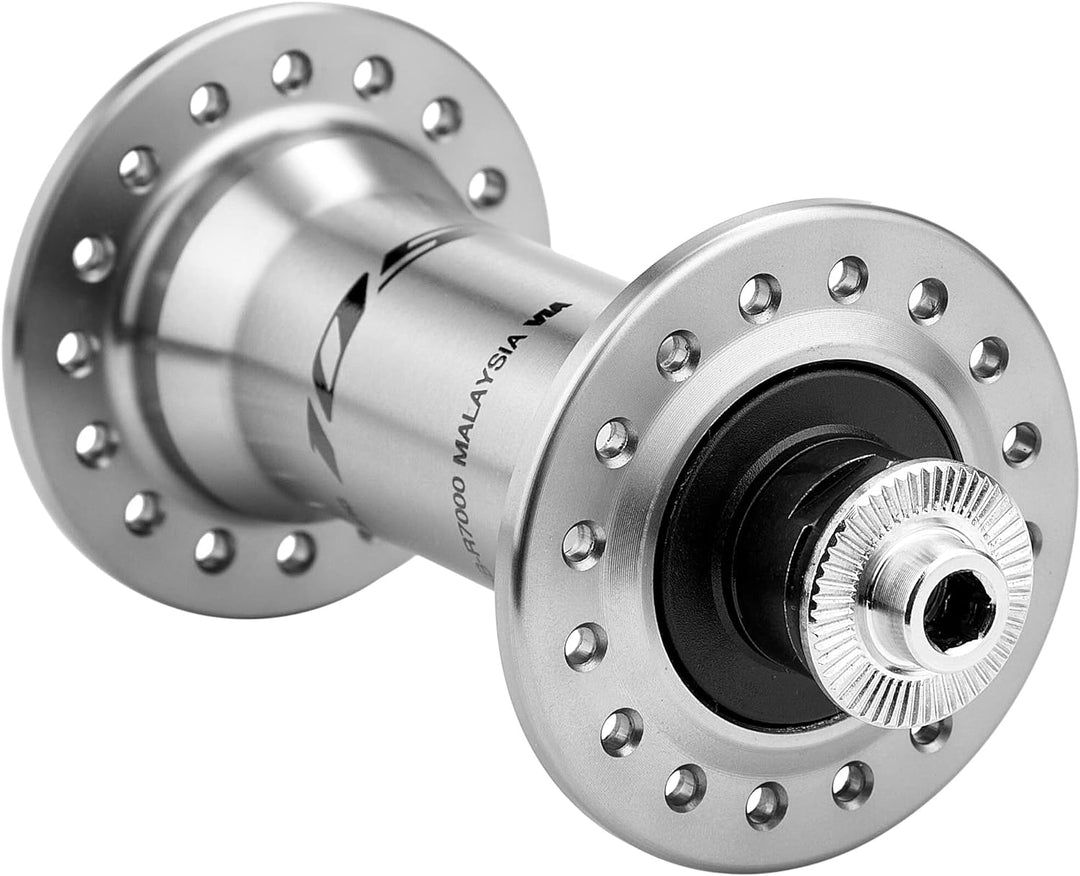 Shimano Unisex – Erwachsene 105 Vorderradnabe, Silber, 36 Loch