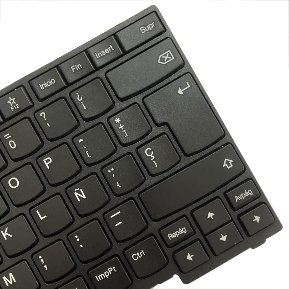 Gintai Spanisch Tastatur Hintergrundbeleuchtung für Lenovo Thinkpad L380 L390 E480 L480 T480S E485 E