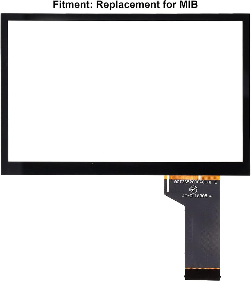 Ymiko Auto-Touch-Display-Glas, Auto-LCD-Touchscreen-Digitalisierer CD-DVD-Touchscreen, Autoradio-Tou