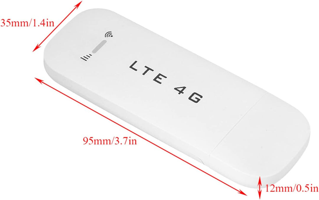 LTE Surfstick USB Surfstick, 4G LTE USB Mobiler WLAN Router Pocket Wireless Netzwerk Hotspot mit FDD