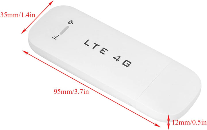 LTE Surfstick USB Surfstick, 4G LTE USB Mobiler WLAN Router Pocket Wireless Netzwerk Hotspot mit FDD
