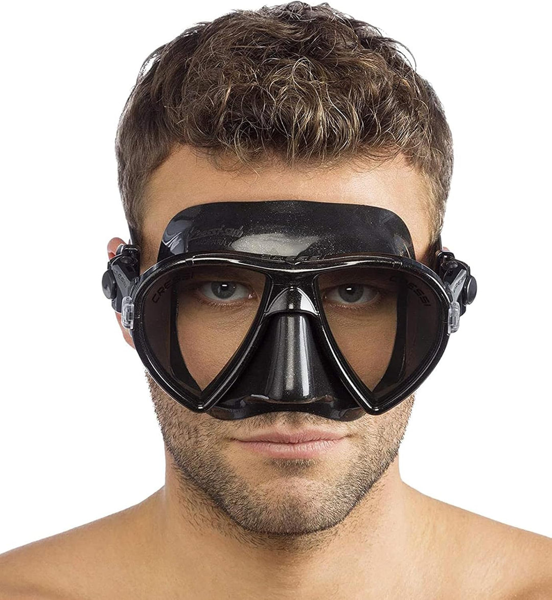 CRESSI Ocean - Einzelne Ocean Maske oder Schnorchelset Ocean Maske+Schnorchel Gamma zum Tauchen und
