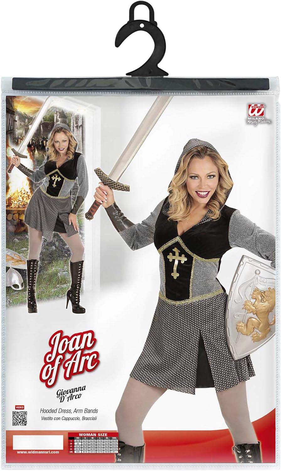 Widmann Kostüm Widmann Erwachsenenkostüm Jeanne D'arc XS, XS