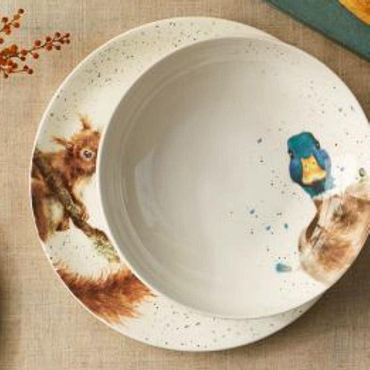 440s Wrendale Designs Porzellan-Pastateller Ente ca 22cm D Royal Worcester tiefer Suppen-Teller mit