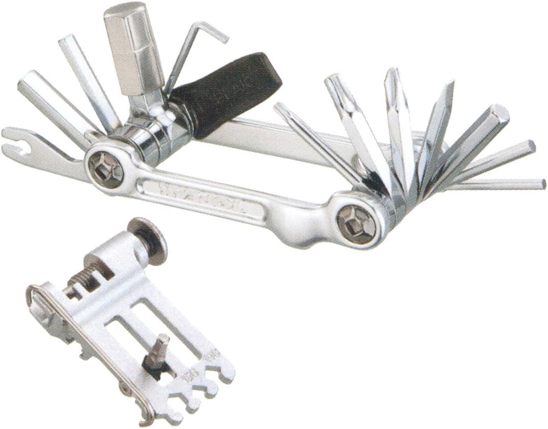 Topeak Mini-Faltwerkzeug 20 Pro Silber, Silber