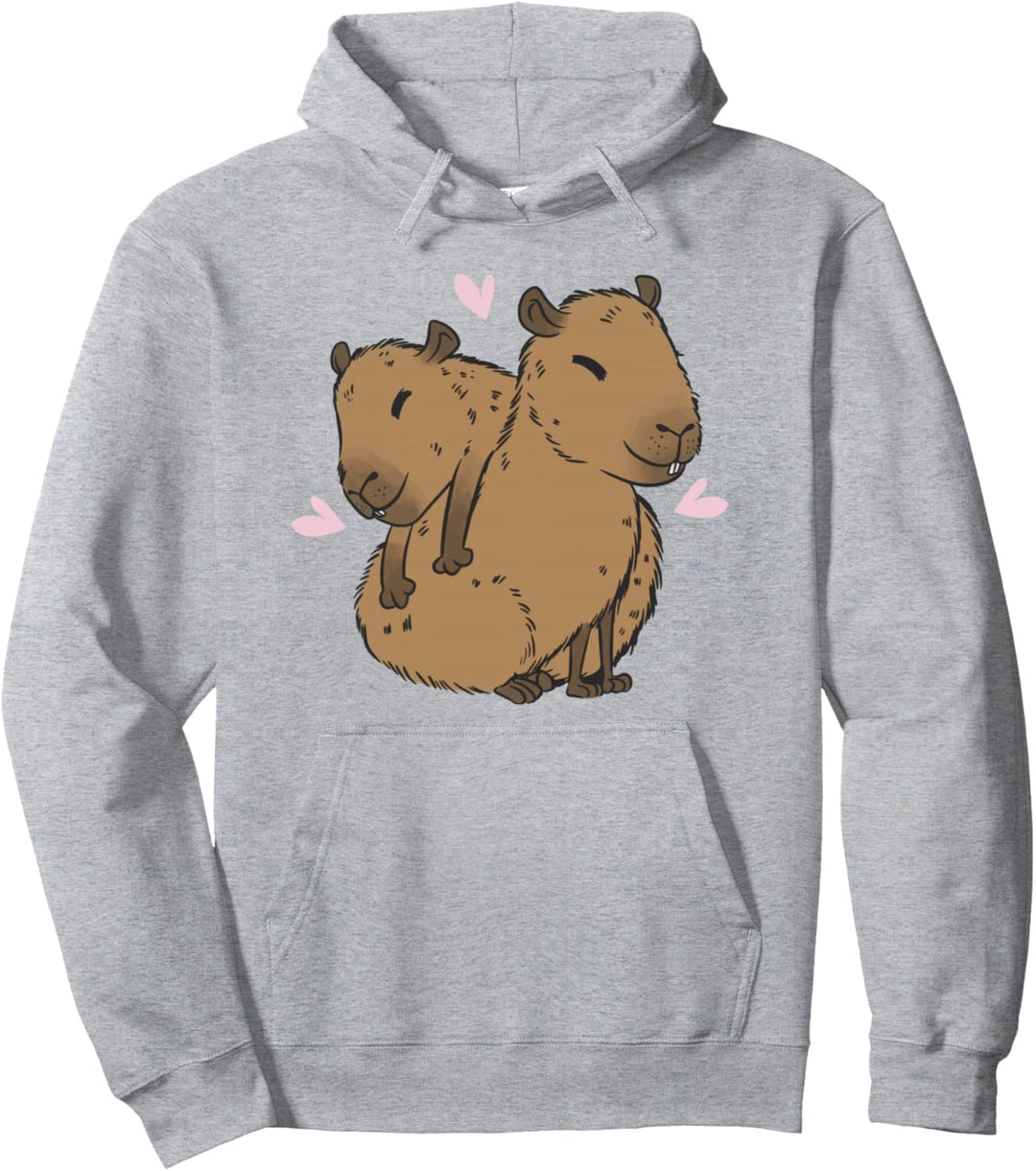 Capybara Babies niedlich bezaubernd Pullover Hoodie