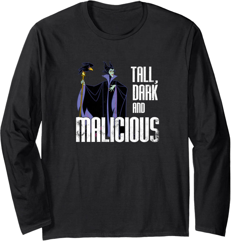 Disney Sleeping Beauty Maleficent Tall Dark And Malicious Langarmshirt