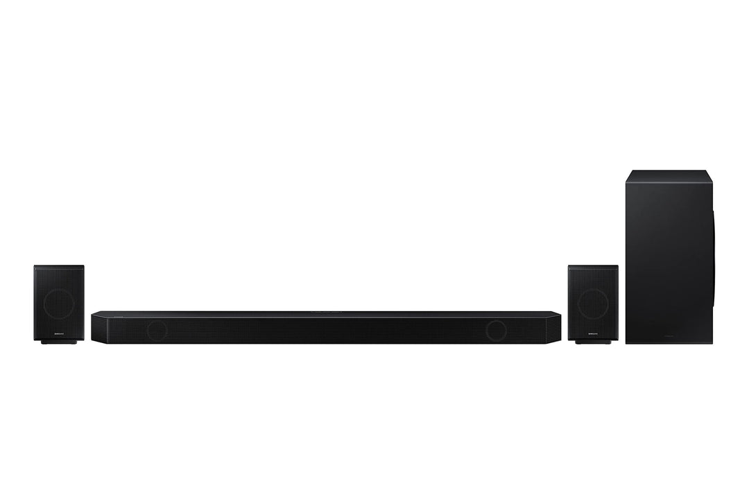 Samsung HW-Q995B 11.1.4-Kanal Q-Soundbar (Deutsches Modell), Rücklautsprecher inklusive, kabelloses