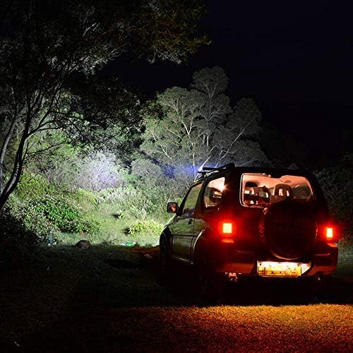 RIGIDON Led lichtleiste kfz mit 12v kabelbaum kit, 22 Zoll 55cm 120W offroad beleuchtung Led bar für