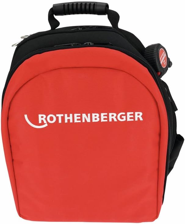Rothenberger Profi-Werkzeugset 34-tlg. I Werkzeugrucksack für Heizung, Sanitär, Klima I mit Wasserpu