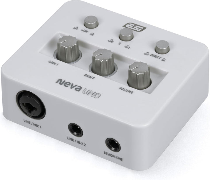 ESI Neva Uno | Professionelles 24-bit / 192 kHz USB Audio Interface, Neva Uno