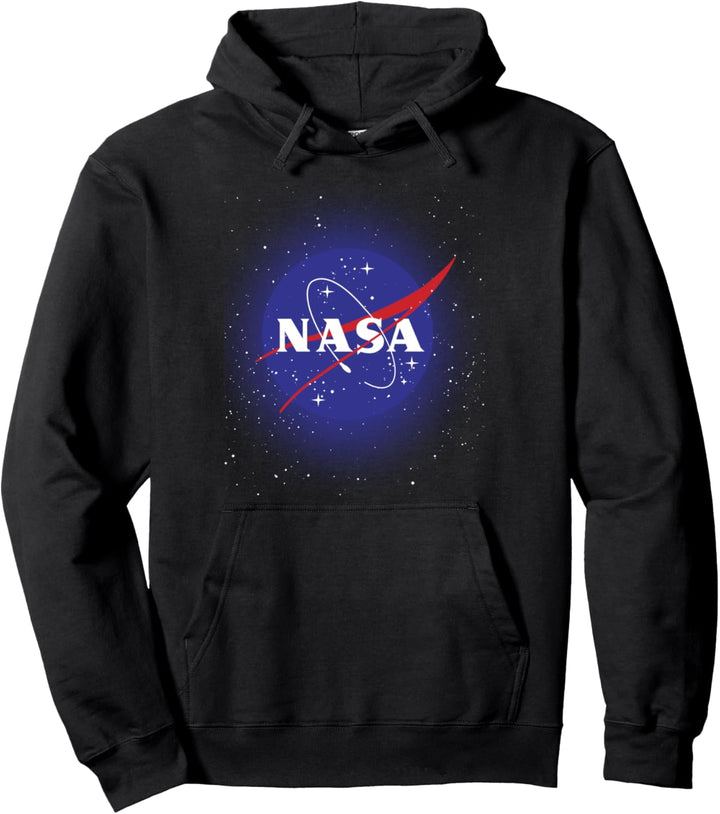 NASA Round Classic Star Logo Pullover Hoodie