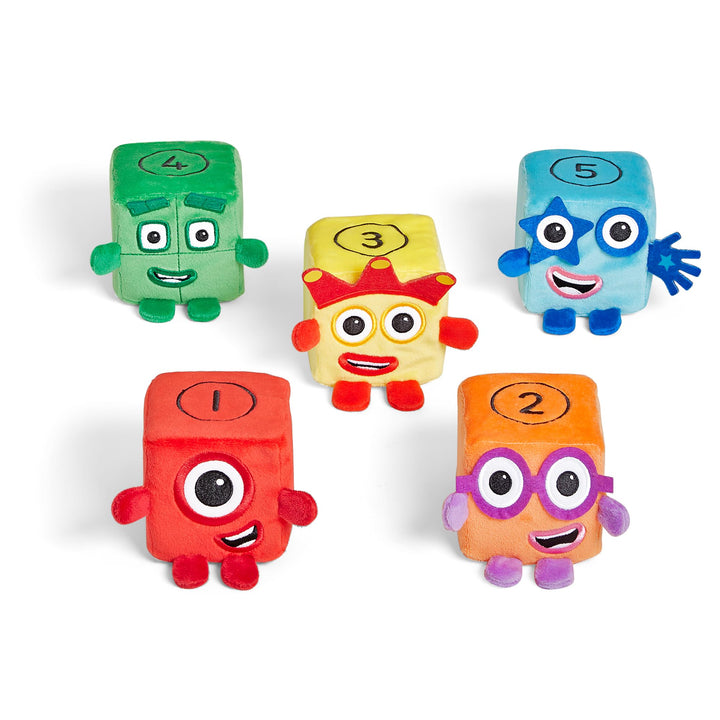 Learning Resources Numberblocks Blockets 1-5 Zahlenlernen Kuscheltier Set | Sensorisches Mathe-Spiel