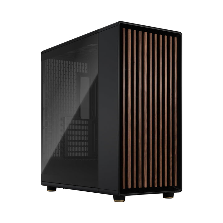 Fractal Design North XL Charcoal Black TG- Three 140mm Aspect PWM Fans Included- Type C USB- EATX Ai