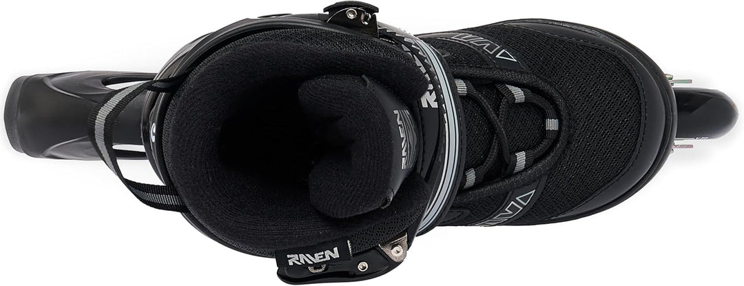 RAVEN Inline Skates Inliner für Kinder und Erwachsene OPTIONAL 2in1 mit Schlittschuhen verstellbar 3