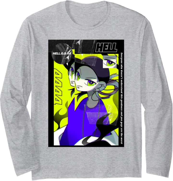 NAR-T-0007-HELL EYE Langarmshirt