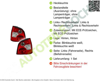 TYC Heckleuchte ohne Birnenhalter 11-0172-01-2