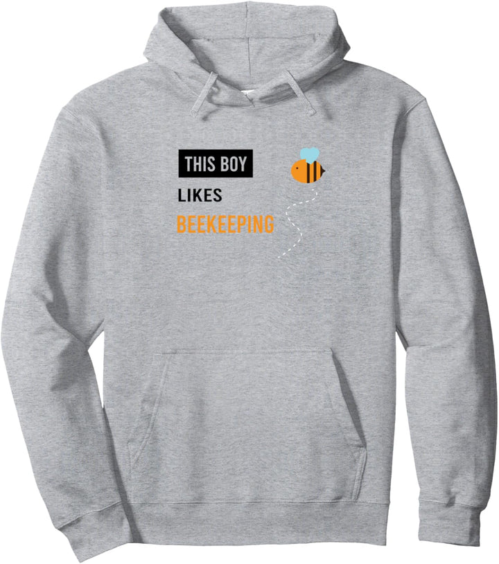 Junge mag Imkerei Honig Wildtiere Bienen Pullover Hoodie