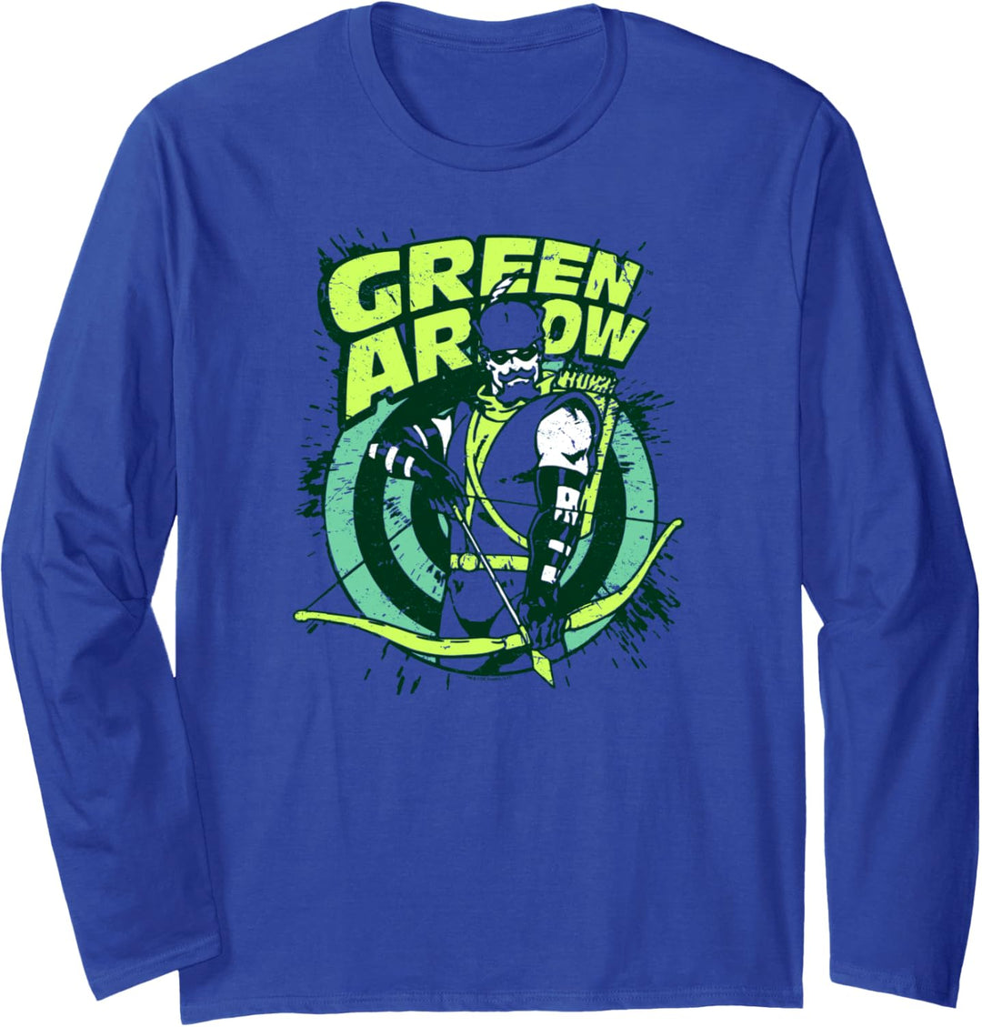 Justice League Green Arrow Target Langarmshirt