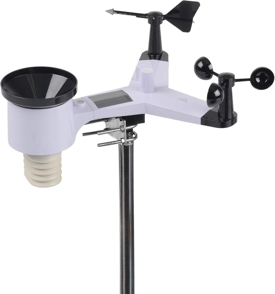 dnt WiFi-Wetterstation WeatherScreen PRO V2, Wetter- und Raumklima stets unter Kontrolle, DNT000026