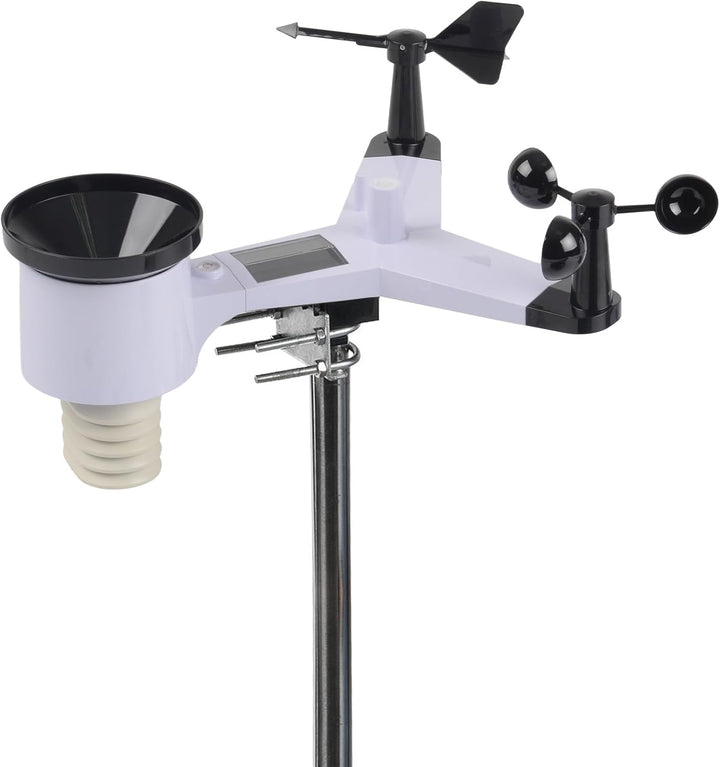 dnt WiFi-Wetterstation WeatherScreen PRO V2, Wetter- und Raumklima stets unter Kontrolle, DNT000026