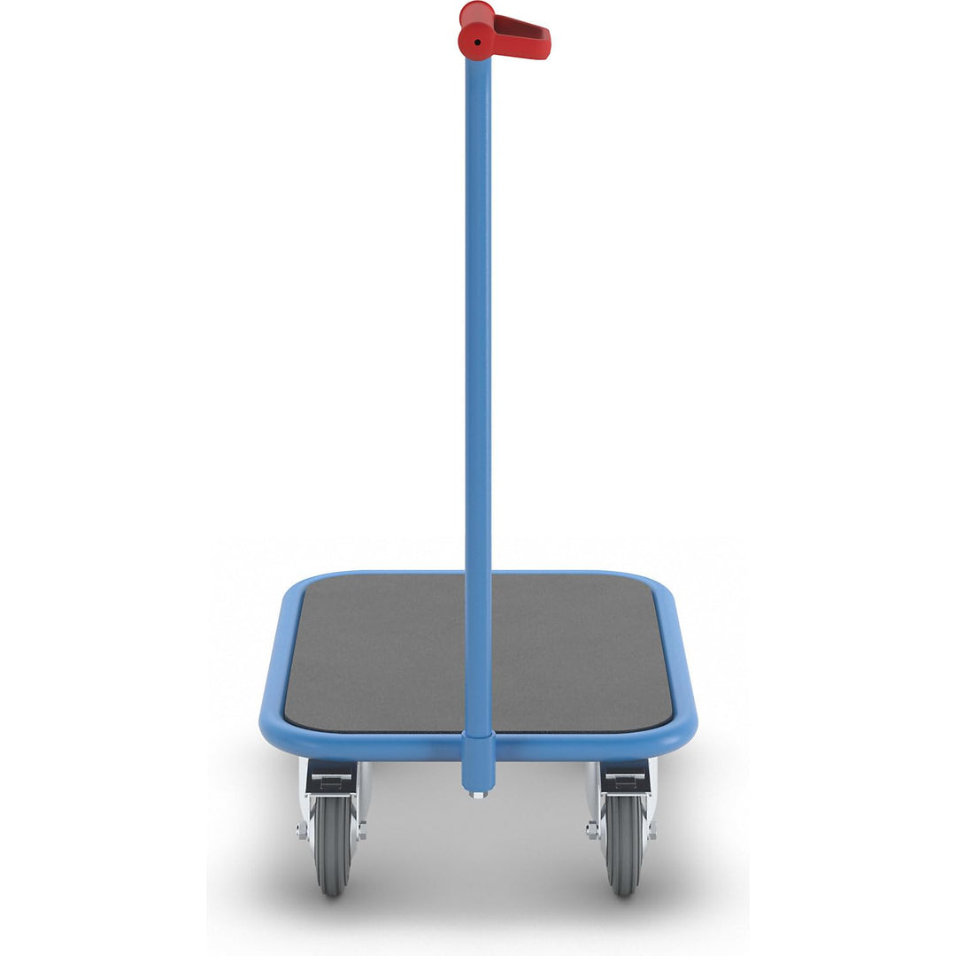 eurokraft | Griffroller | Tragfähigkeit 250 kg | 1 Ladefläche | 600 x 450 mm