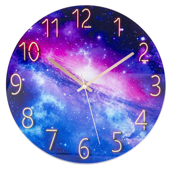 ACCSHINE Wanduhr Ohne TickgeräUsche Lautlos Modern 30cm Quarz Gross Batterie Betriebene Wanduhr Einf