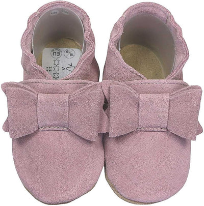 HOBEA-Germany Krabbelschuhe für Jungs und Mädchen in verschiedenen Designs 16/17 EU Altrosa Wildeder