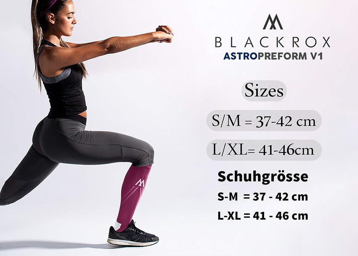 BLACKROX Kompressionsstrümpfe Sport Astropreform Kompressionssocken Vergleichssieger Sportkompressio