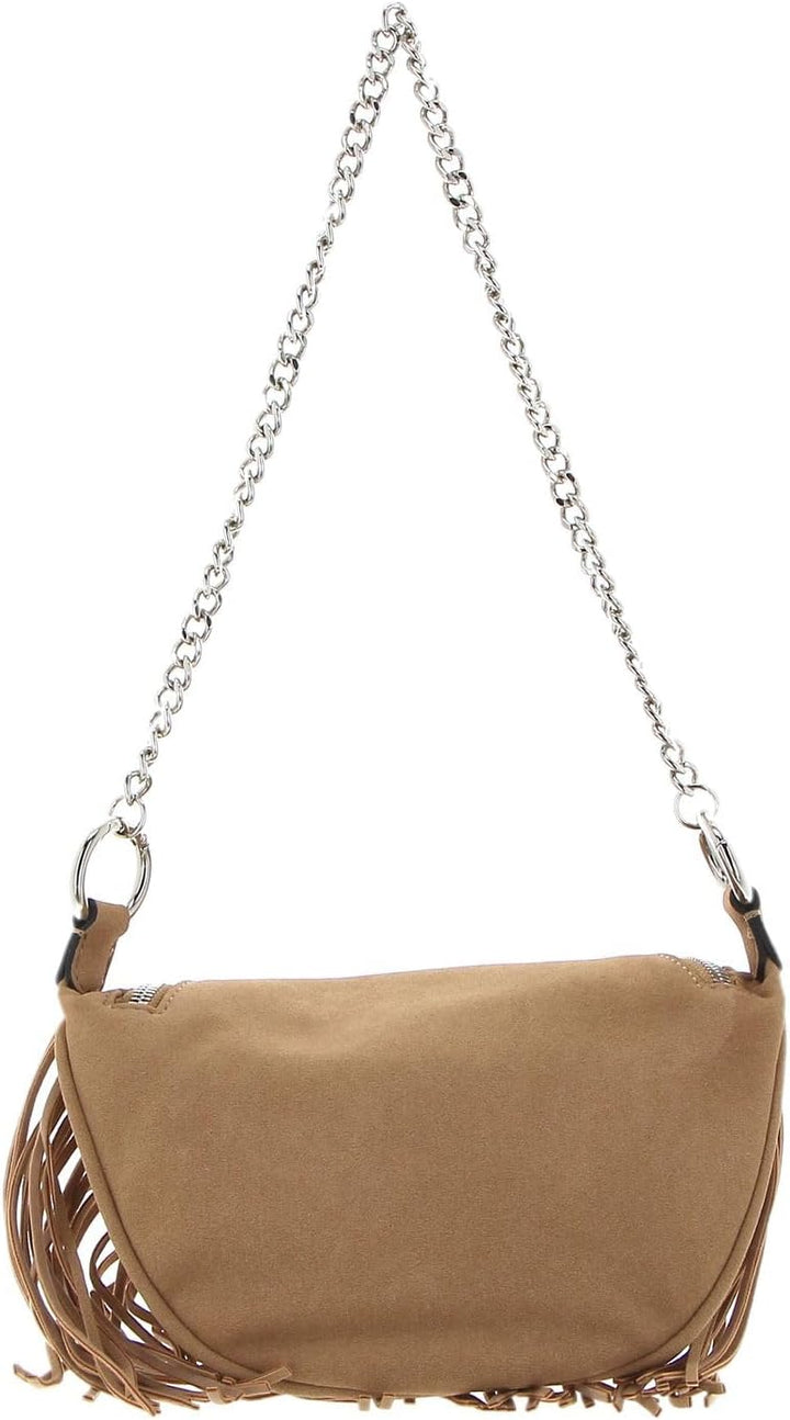 Seidenfelt Fringes Skien Schultertasche 22 cm