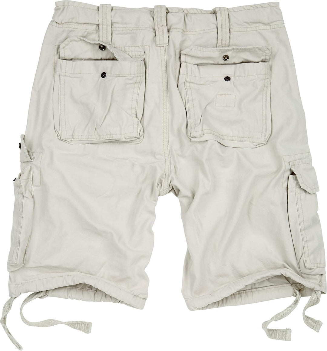 Surplus Raw Vintage Airborne Herren Cargo Shorts S Mattweiss, S Mattweiss