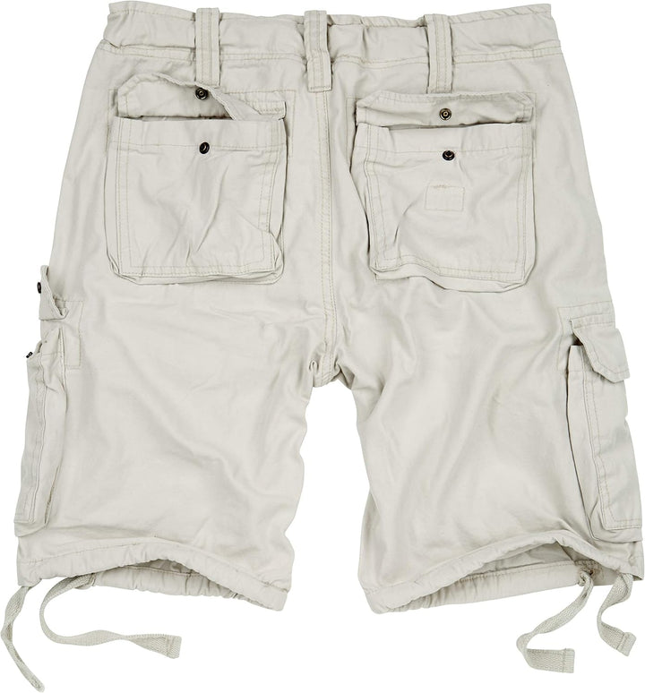 Surplus Raw Vintage Airborne Herren Cargo Shorts S Mattweiss, S Mattweiss