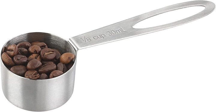 Rosenstein & Söhne Edelstahl Dose: 2er-Set Kaffeedosen mit Kalenderblatt, C02-Freigabeventil & Messl