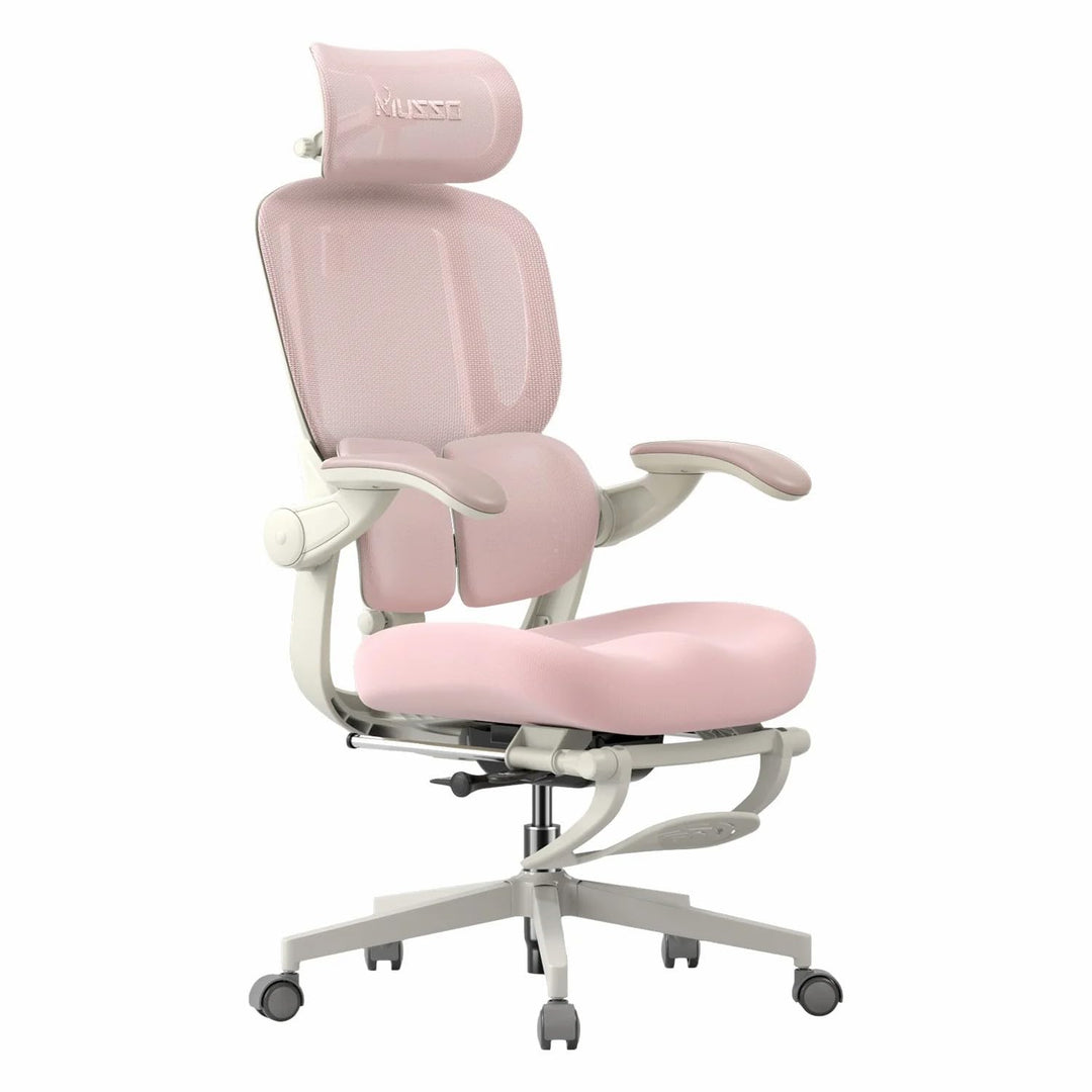 MUSSO E80 Air Petite Ergonomischer Bürostuhl, kompakter Computerstuhl für Damen, 3D-Bio-Wing-Lendenw