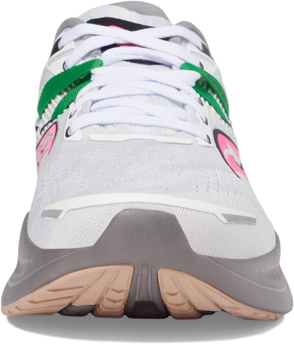 Saucony Damen Guide 16 Sneaker 36 EU 85 White Gravel, 36 EU 85 White Gravel