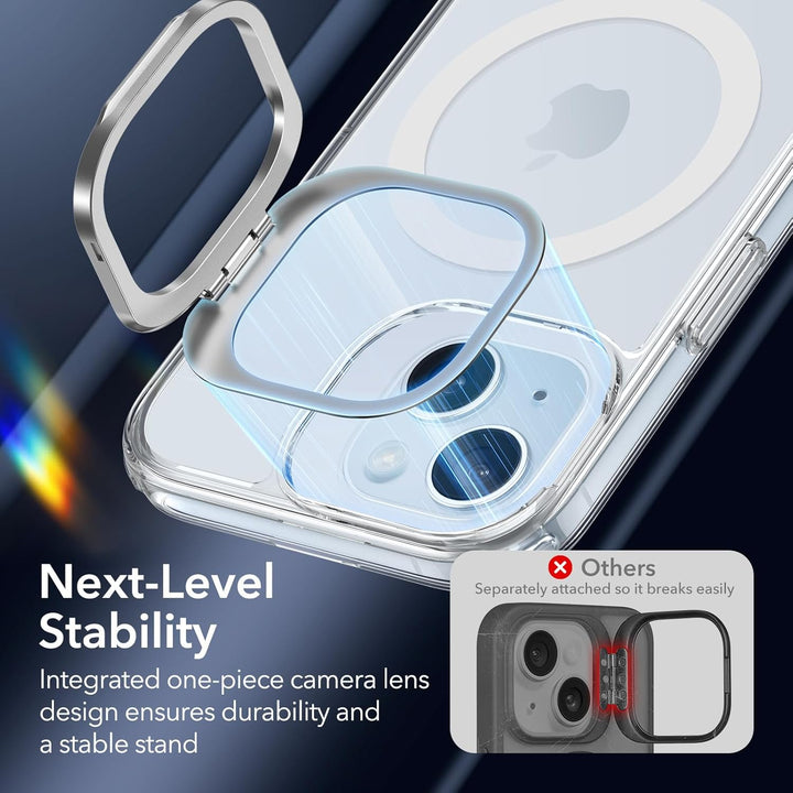 ESR für iPhone 15 Hülle Kompatibel mit MagSafe, Zertifizierte Militärschutz Handyhülle iPhone 15 Cas