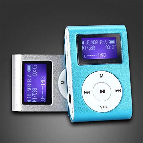 MP3 Player Tragbar, 128MB Musikplayer mit Metallgehäuse, FM Radio, für Schüler Studenten Sport Laufe