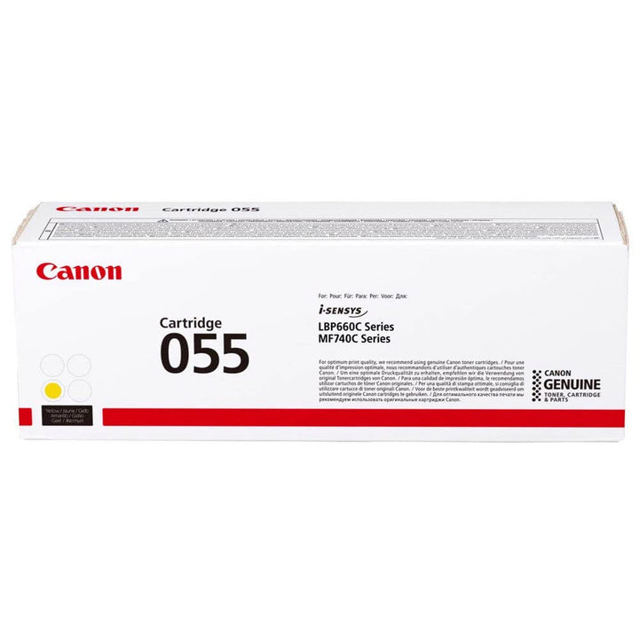 Canon Toner Cartridge 055 Y - gelb - Standard, CO12460 Gelb Toner Cartridge, Gelb Toner Cartridge
