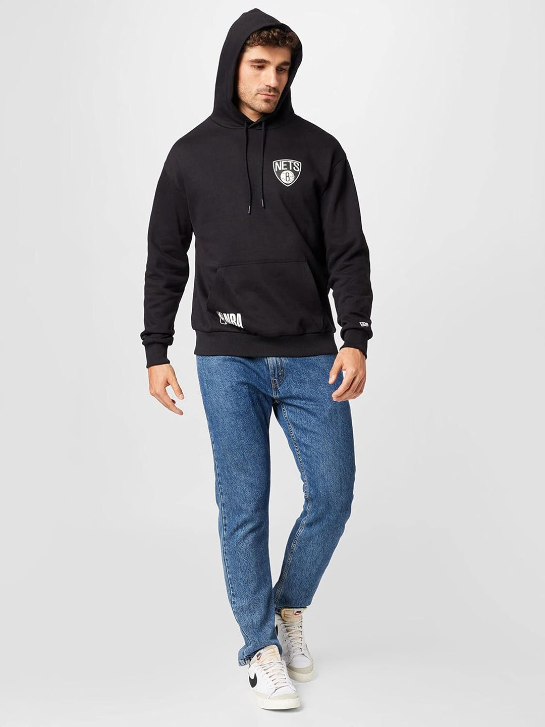 New Era Herren Sweatshirt S Schwarz/Weiss, S Schwarz/Weiss