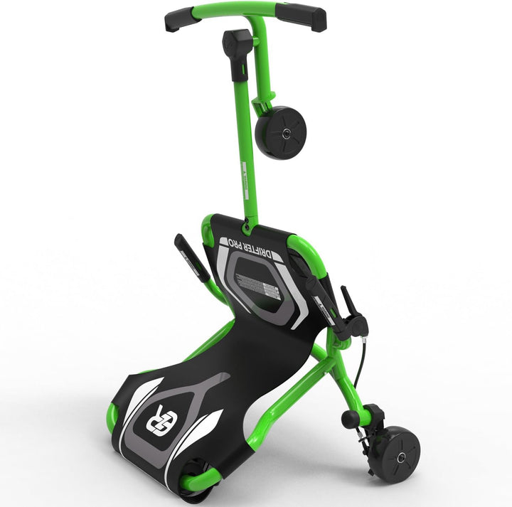 Ezyroller Funfahrzeug Drifter Pro X Jugendliche Erwachsene Dreirad ab 10 Trike (grün), grün