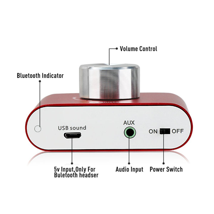 DollaTek TPA3110 30W * 2 Zwei-Kanal Mini-Stereo-Audio drahtlose Bluetooth-Verstärker Digital Signal