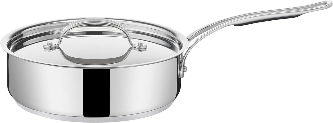 Jamie Oliver by Tefal Cook's Classics Schmorpfanne mit Deckel 24 cm, Antihaft, Induktionstauglich, B