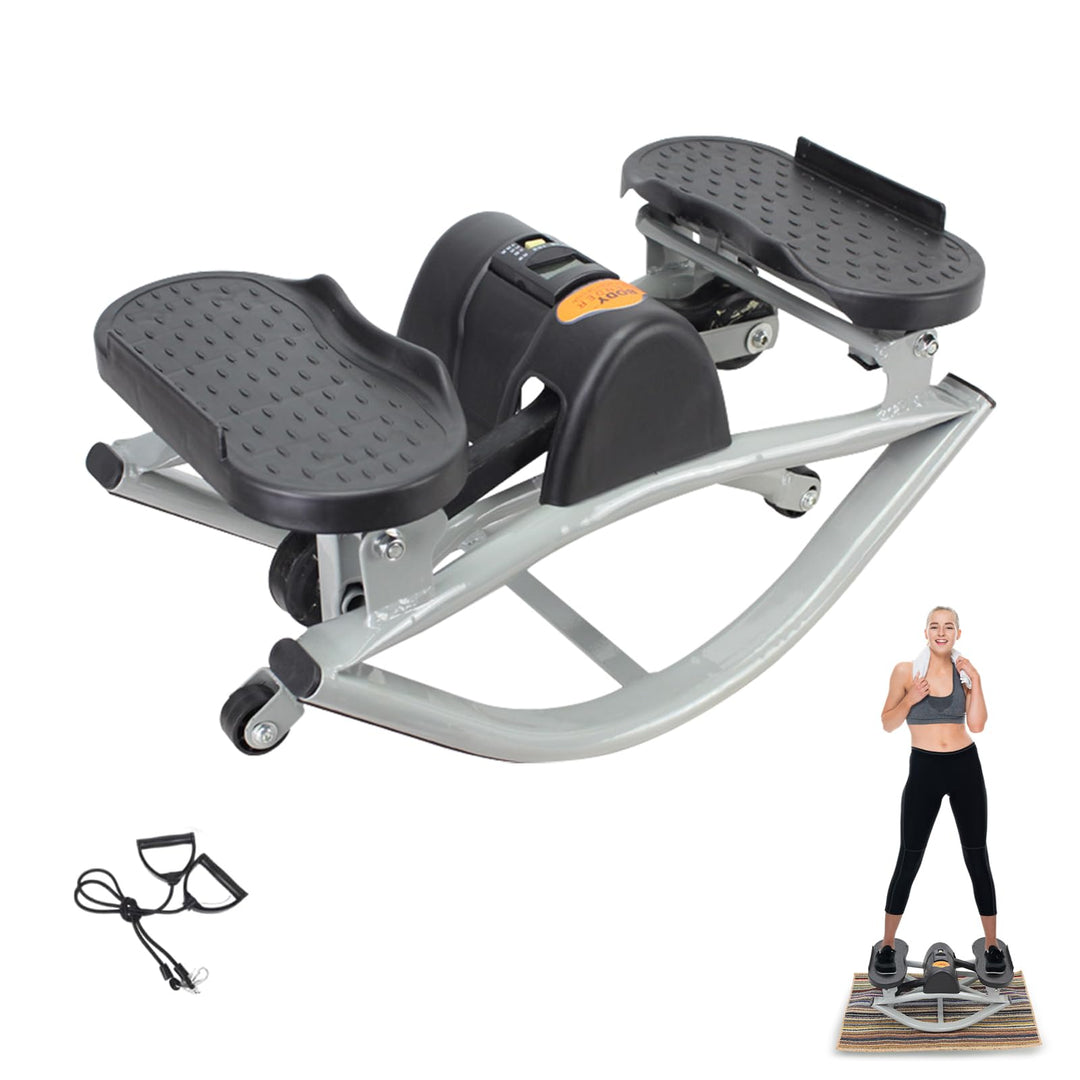 Rock Stepper, Step Rocker seitlich, Seitlich schwingender Fitness-Stepper Heimtrainingsgerät, Fitnes